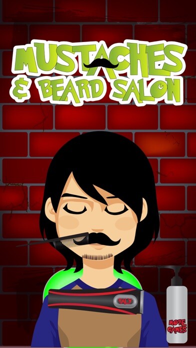 Emulate iPhone app Mustaches & Beard salon - A hairy geek shave salon & barber shop game using MyAndroid Emulate iPhone app Mustaches & Beard salon - A hairy geek shave salon & barber shop game using MyAndroid