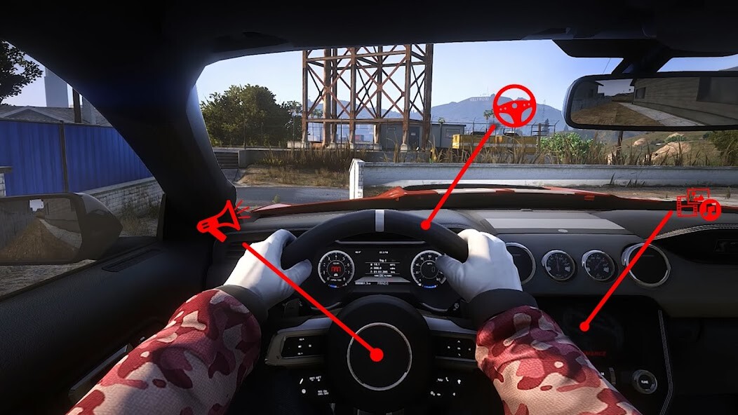 Run android online APK Mustang GT 350R 3D Racing Car from MyAndroid or emulate Mustang GT 350R 3D Racing Car using MyAndroid