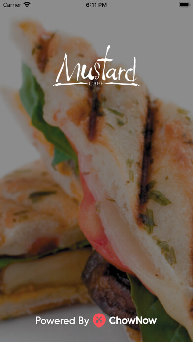 Emulate iPhone app Mustard Cafe: Newport Coast using MyAndroid