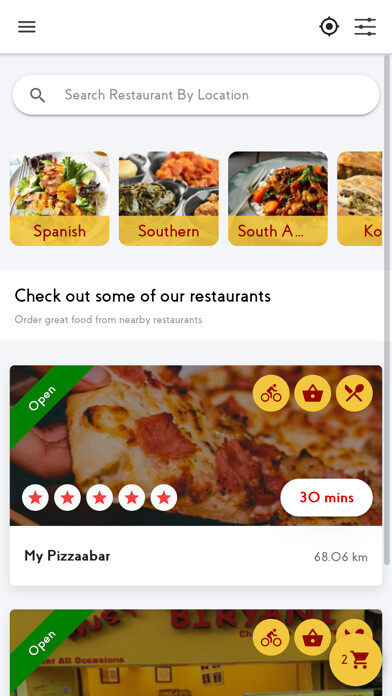 Emulate iPhone app Musteats Customer App using MyAndroid Emulate iPhone app Musteats Customer App using MyAndroid