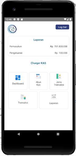 Run android online APK Mutasi Kas Harian from MyAndroid or emulate Mutasi Kas Harian using MyAndroid