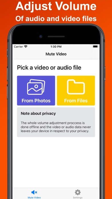 Emulate iPhone app Mute Video - Edit Clip Sound using MyAndroid Emulate iPhone app Mute Video - Edit Clip Sound using MyAndroid
