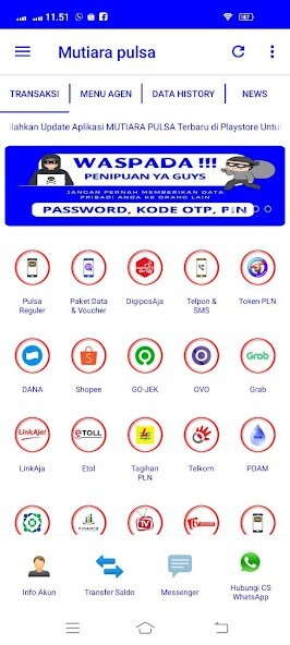 Run android online APK Mutiara Pulsa from MyAndroid or emulate Mutiara Pulsa using MyAndroid Run android online APK Mutiara Pulsa from MyAndroid or emulate Mutiara Pulsa using MyAndroid