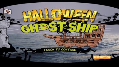 Emulate iPhone app Mutiny On Halloween Ghost Ship using MyAndroid