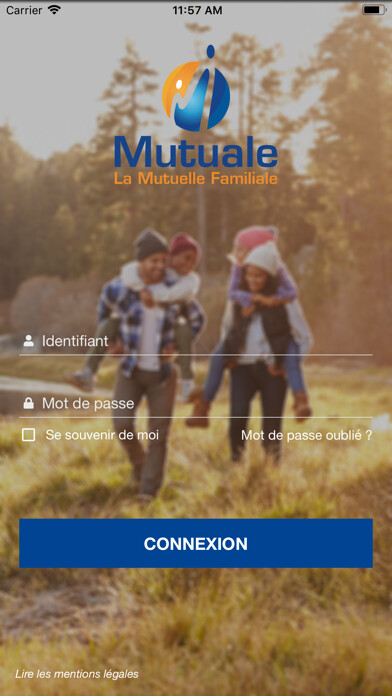 Emulate iPhone app Mutuale, La Mutuelle Familiale using MyAndroid Emulate iPhone app Mutuale, La Mutuelle Familiale using MyAndroid