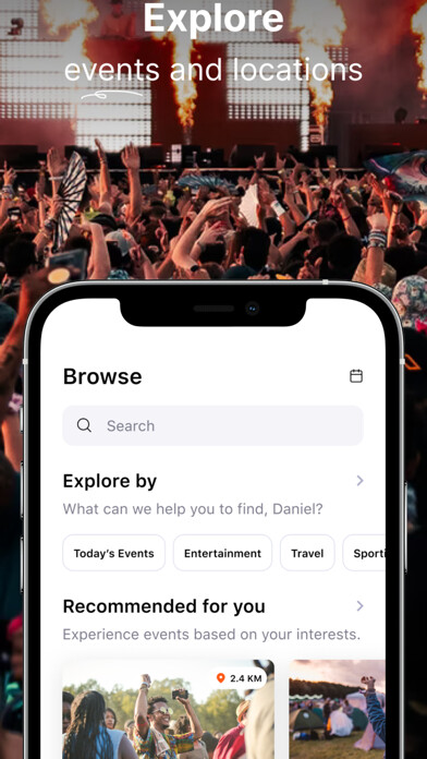 Emulate iPhone app Mutual Events using MyAndroid