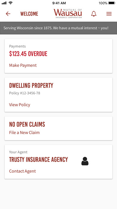 Emulate iPhone app Mutual of Wausau Insurance using MyAndroid Emulate iPhone app Mutual of Wausau Insurance using MyAndroid