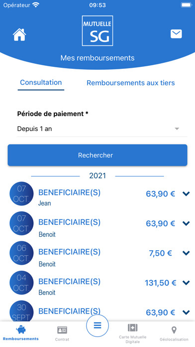 Emulate iPhone app Mutuelle SG using MyAndroid Emulate iPhone app Mutuelle SG using MyAndroid