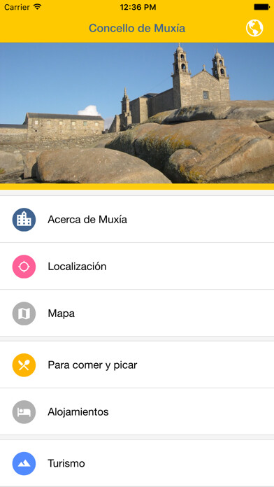 Emulate iPhone app Muxía using MyAndroid