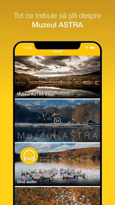 Emulate iPhone app Muzeul Astra using MyAndroid