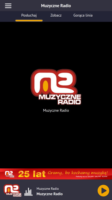 Emulate iPhone app Muzyczne Radio using MyAndroid