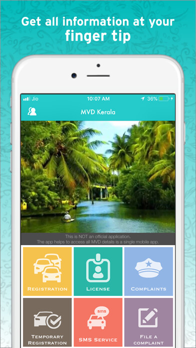 Emulate iPhone app MVD : Kerala using MyAndroid Emulate iPhone app MVD : Kerala using MyAndroid