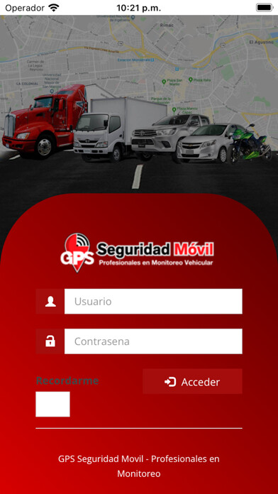 Emulate iPhone app Móvil Track GPS using MyAndroid