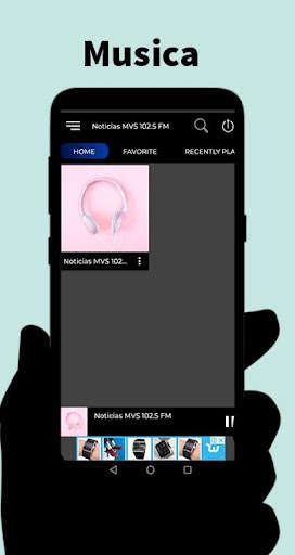 Run android online APK MVS Radio 102.5 MVS Noticias En Vivo - NO OFICIAL from MyAndroid or emulate MVS Radio 102.5 MVS Noticias En Vivo - NO OFICIAL using MyAndroid