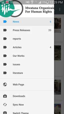 Emulate Android APK Mwatana for Human Right