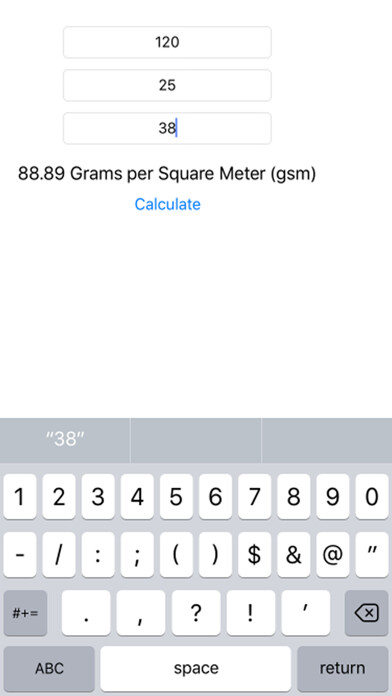 Emulate iPhone app MWeight to GSM using MyAndroid