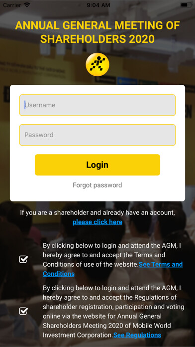 Emulate iPhone app MWG DHCD using MyAndroid
