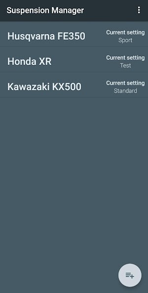 Run android online APK MX Enduro Suspension Manager from MyAndroid or emulate MX Enduro Suspension Manager using MyAndroid Run android online APK MX Enduro Suspension Manager from MyAndroid or emulate MX Enduro Suspension Manager using MyAndroid