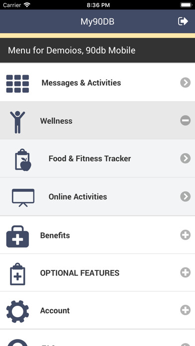 Emulate iPhone app My 90 Degree Benefits using MyAndroid Emulate iPhone app My 90 Degree Benefits using MyAndroid