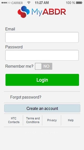 Run android online APK MyABDR from MyAndroid or emulate MyABDR using MyAndroid
