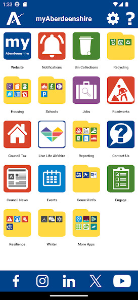 Emulate iPhone app myAberdeenshire using MyAndroid Emulate iPhone app myAberdeenshire using MyAndroid