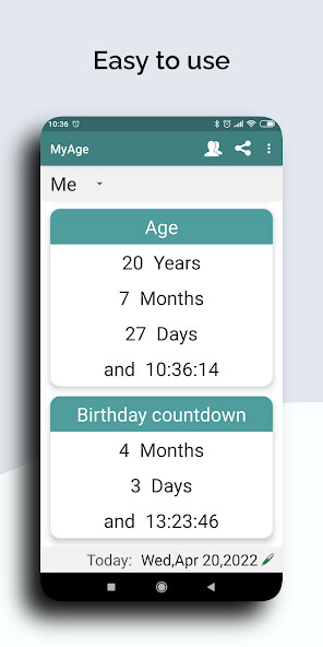 Run android online APK MyAge - Age Calculator from MyAndroid or emulate MyAge - Age Calculator using MyAndroid