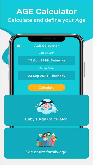 Emulate iPhone app My Age – Birthday Counter using MyAndroid Emulate iPhone app My Age – Birthday Counter using MyAndroid