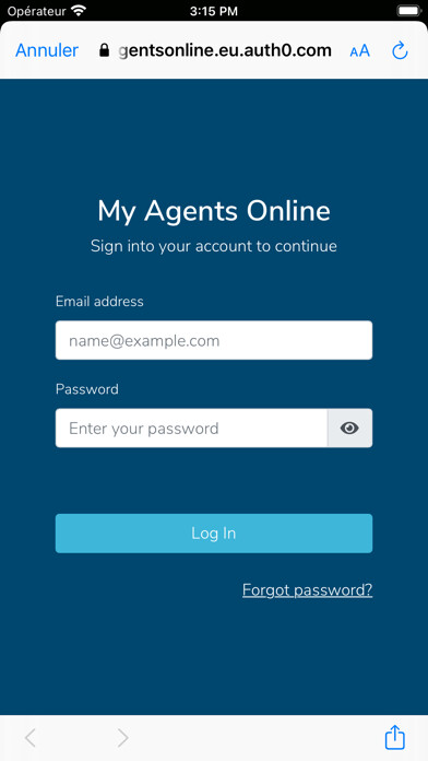 Emulate iPhone app My AGents Online using MyAndroid Emulate iPhone app My AGents Online using MyAndroid