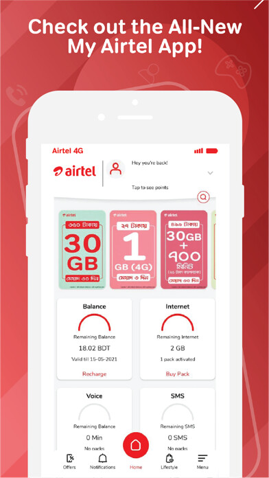 Emulate iPhone app My Airtel – Bangladesh using MyAndroid Emulate iPhone app My Airtel – Bangladesh using MyAndroid