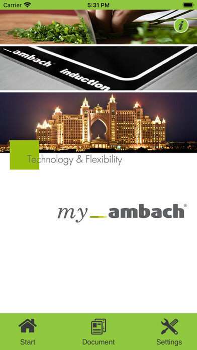 Emulate iPhone app my_ambach using MyAndroid