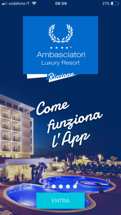 Emulate iPhone app MyAmbasciatori using MyAndroid