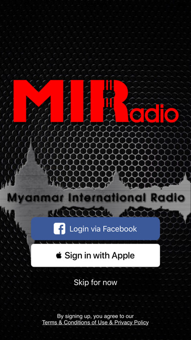 Emulate iPhone app Myanmar Intl Radio using MyAndroid Emulate iPhone app Myanmar Intl Radio using MyAndroid