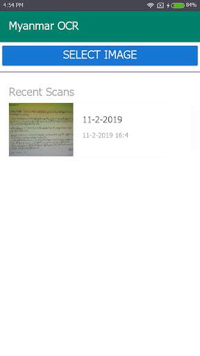 Run android online APK Myanmar OCR from MyAndroid or emulate Myanmar OCR using MyAndroid