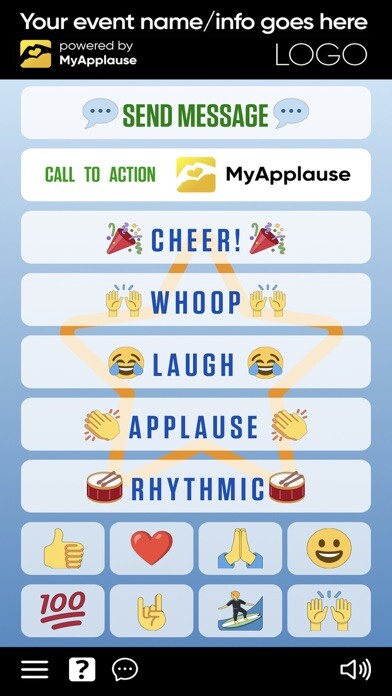 Emulate iPhone app MyApplause Events using MyAndroid