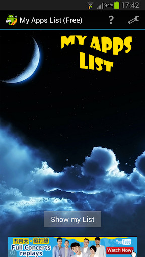 Emulate Android APK My Apps List (Free)