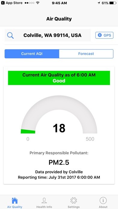 Emulate iPhone app MyAQI using MyAndroid Emulate iPhone app MyAQI using MyAndroid