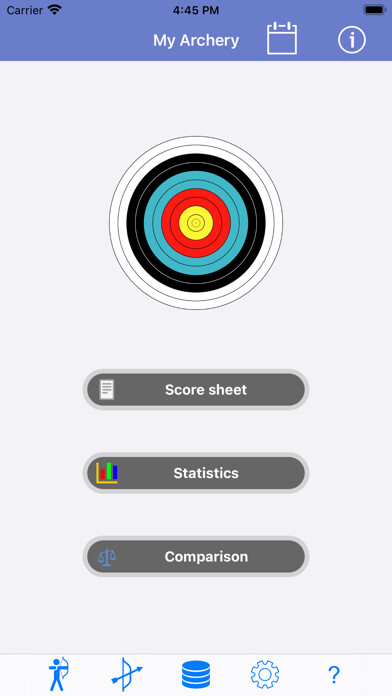 Emulate iPhone app My Archery using MyAndroid