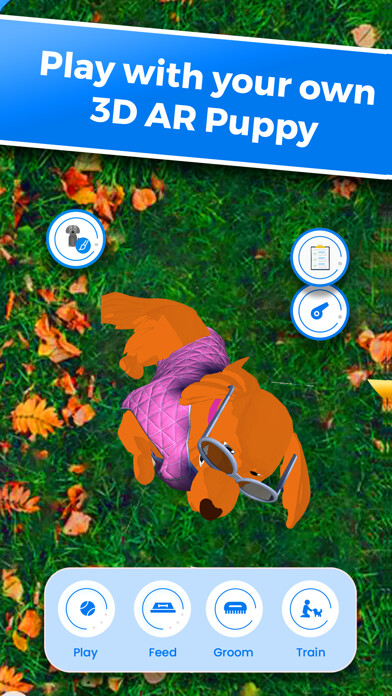 Emulate iPhone app My AR Puppy: Fun Virtual Pet using MyAndroid Emulate iPhone app My AR Puppy: Fun Virtual Pet using MyAndroid