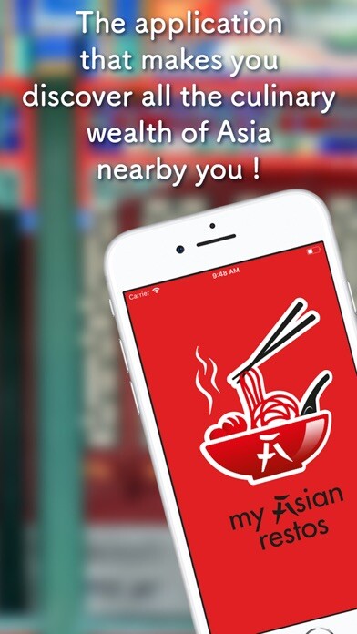 Emulate iPhone app myAsianRestos using MyAndroid