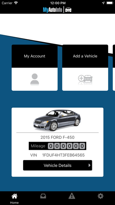 Emulate iPhone app MyAutoInfo using MyAndroid