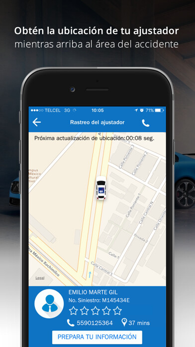 Emulate iPhone app My AXA México using MyAndroid