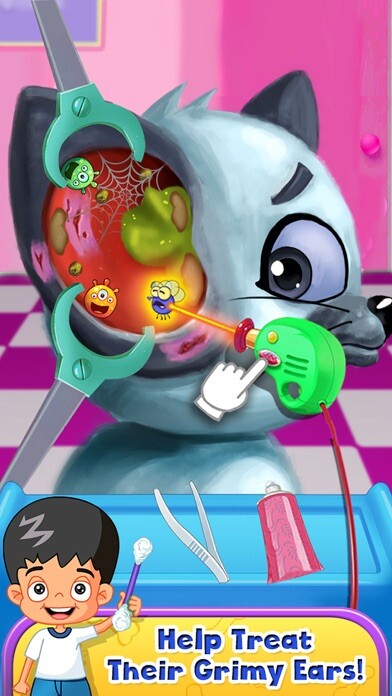 Emulate iPhone app My Baby Pet Vet Doctor 2 - Cute Animals Kids Games using MyAndroid Emulate iPhone app My Baby Pet Vet Doctor 2 - Cute Animals Kids Games using MyAndroid
