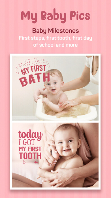 Emulate iPhone app My Baby Pics Photo Editor using MyAndroid