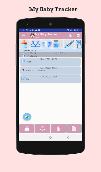 Run android online APK My Baby Tracker - Baby Log from MyAndroid or emulate My Baby Tracker - Baby Log using MyAndroid