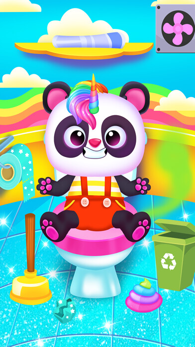 Emulate iPhone app My Baby Unicorn & Panda Care using MyAndroid