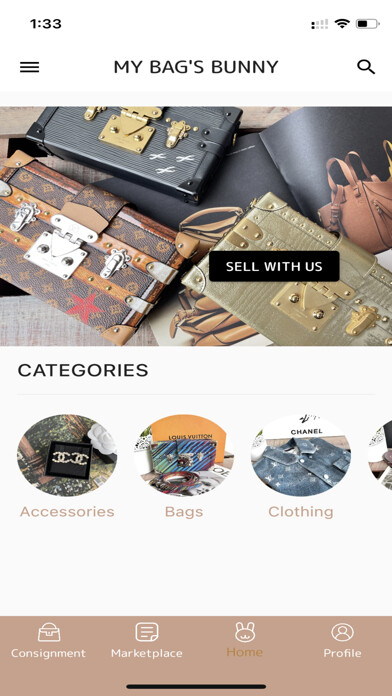 Emulate iPhone app MY BAGS BUNNY using MyAndroid