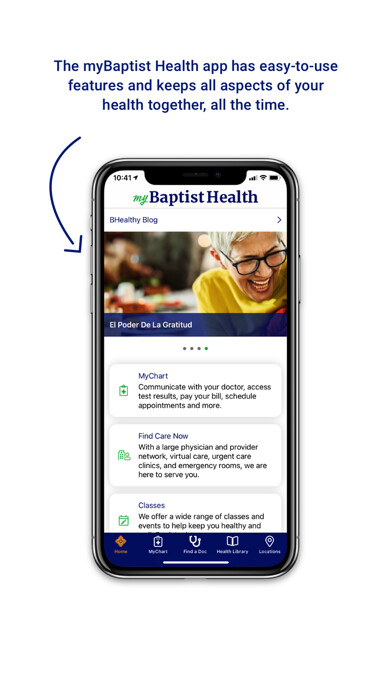 Emulate iPhone app myBaptistHealth Arkansas using MyAndroid Emulate iPhone app myBaptistHealth Arkansas using MyAndroid