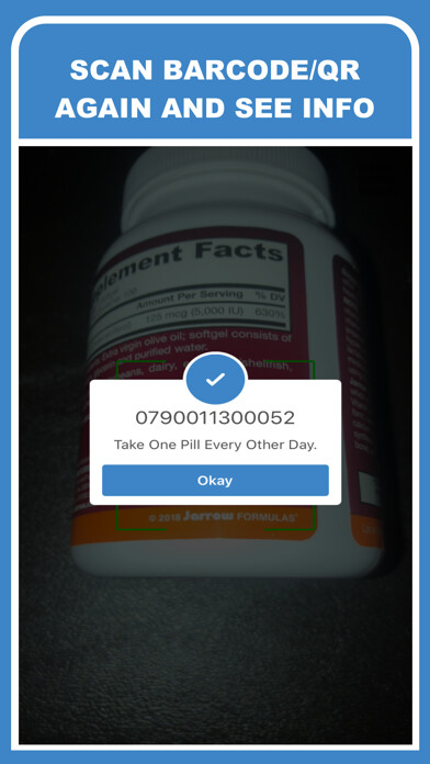 Emulate iPhone app My Barcode Scanner using MyAndroid