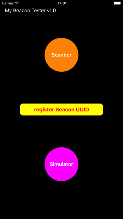 Emulate iPhone app My Beacon Tester using MyAndroid Emulate iPhone app My Beacon Tester using MyAndroid