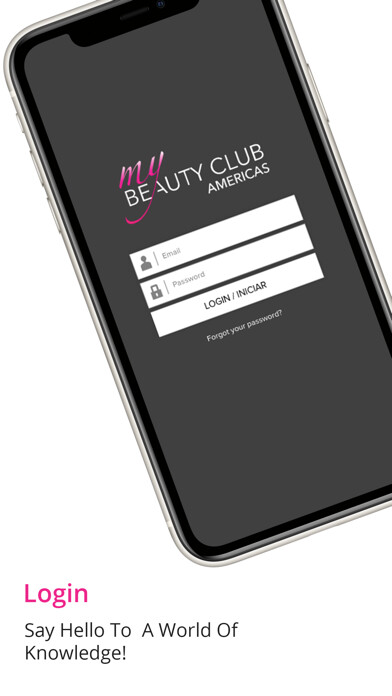 Emulate iPhone app My Beauty Club Americas using MyAndroid